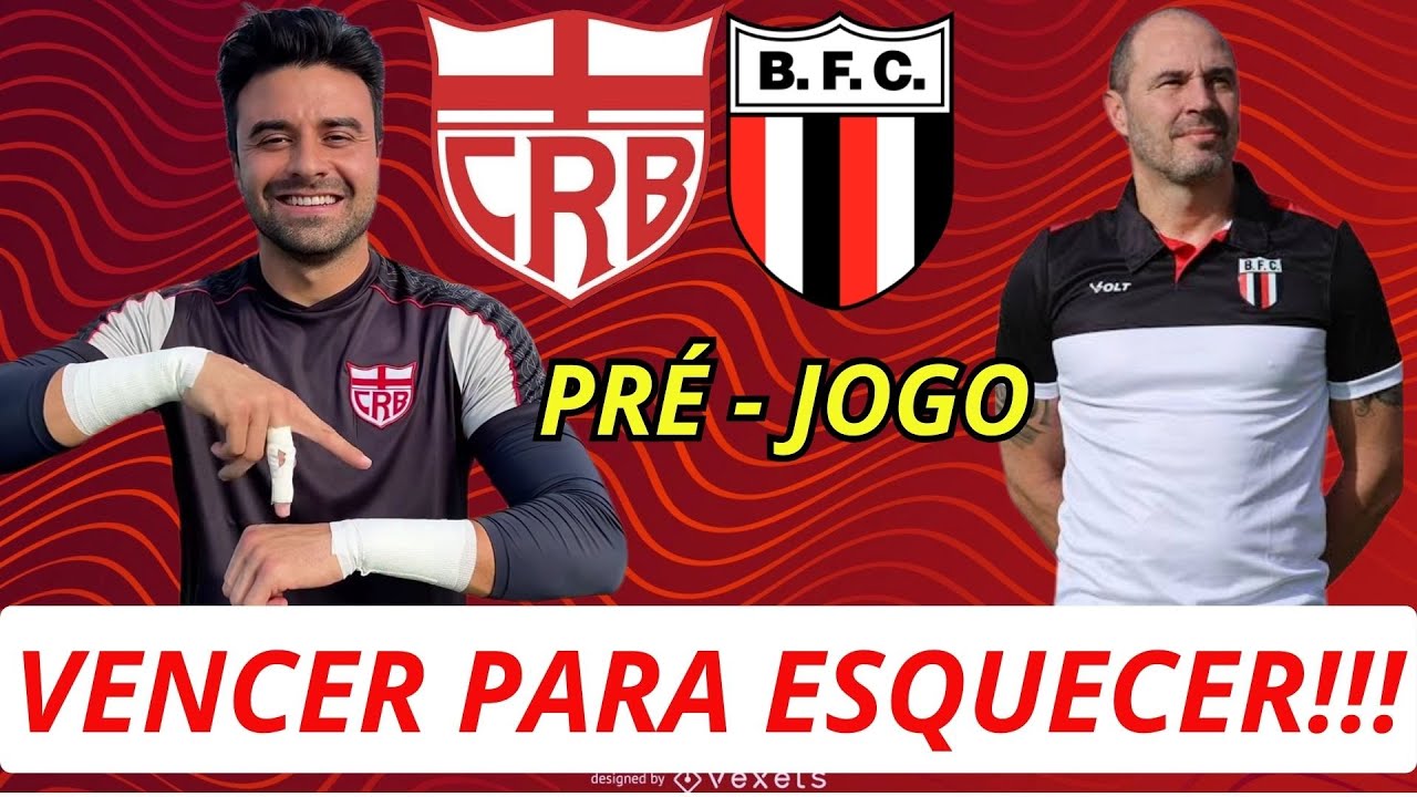 AO VIVO PRÉ - JOGO CRB X BOTAFOGO - SP | ESTATISTICAS, ESCALAÇÕES E ...