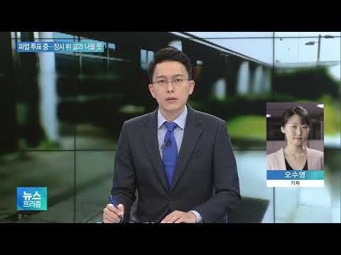 르노삼성 노조 <strong>파업</strong>, 찬반투표 <strong>진행</strong> 중…오늘 밤 결론