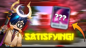 Playing BedWars With Most Satisfying Sword Effect!! - Blockman Go