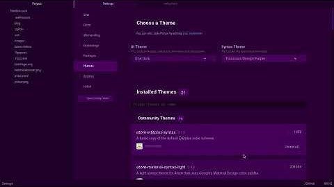 The 7 Best Blue / Purple Themes For the Pulsar Text Editor