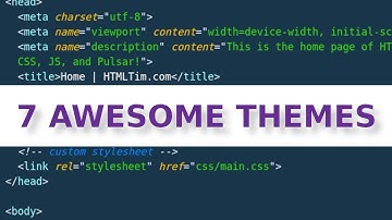 The 7 Best Blue / Purple Themes For the Pulsar Text Editor