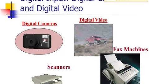 Multimedia Technology: Chapter 4 - Input & Output Devices