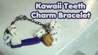 Kawaii Teeth Charm Bracelet - NewYearsResolution