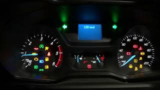 картинка: Режим ТЕСТ (самодиагностика) на Форд Транзит 20,г. TEST mode (self-diagnosis) for Ford Transit 2020