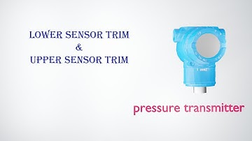 how to perform lower and upper trim of the pressure transmitter |Zero trim (PT) |Animation