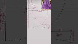 frock suit design drafting #beautiful