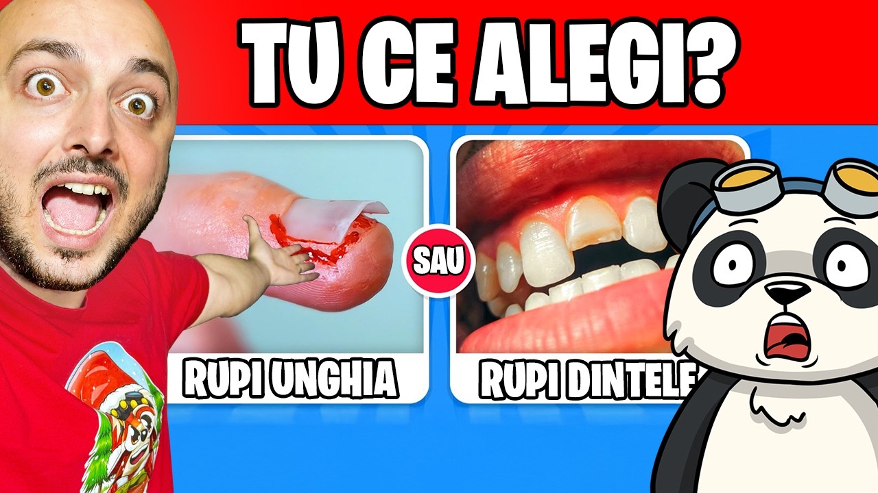 TU ce ALEGI *OVIDIU si COSTIN* Cele mai GRELE INTREBARI!