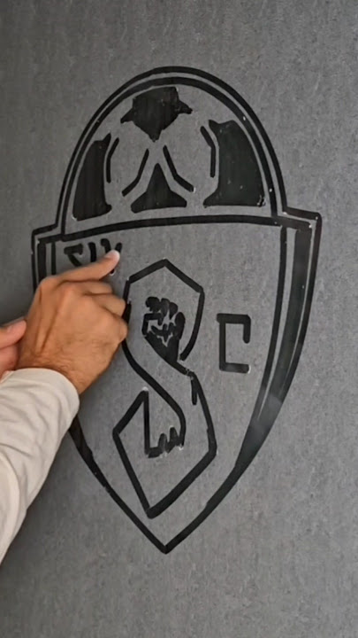 Siwelele FC logo two hands drawing #siwelelefc  #siwelele #siwelelefootballclub #premiership #art