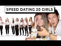 Girlfriend Reacts: Introverted Guy Speed Dates 20 Girls | Jubilee