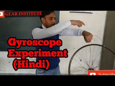 Gyroscope in hindi || Gyroscopic couple || Precession in hindi || What is gyroscope in