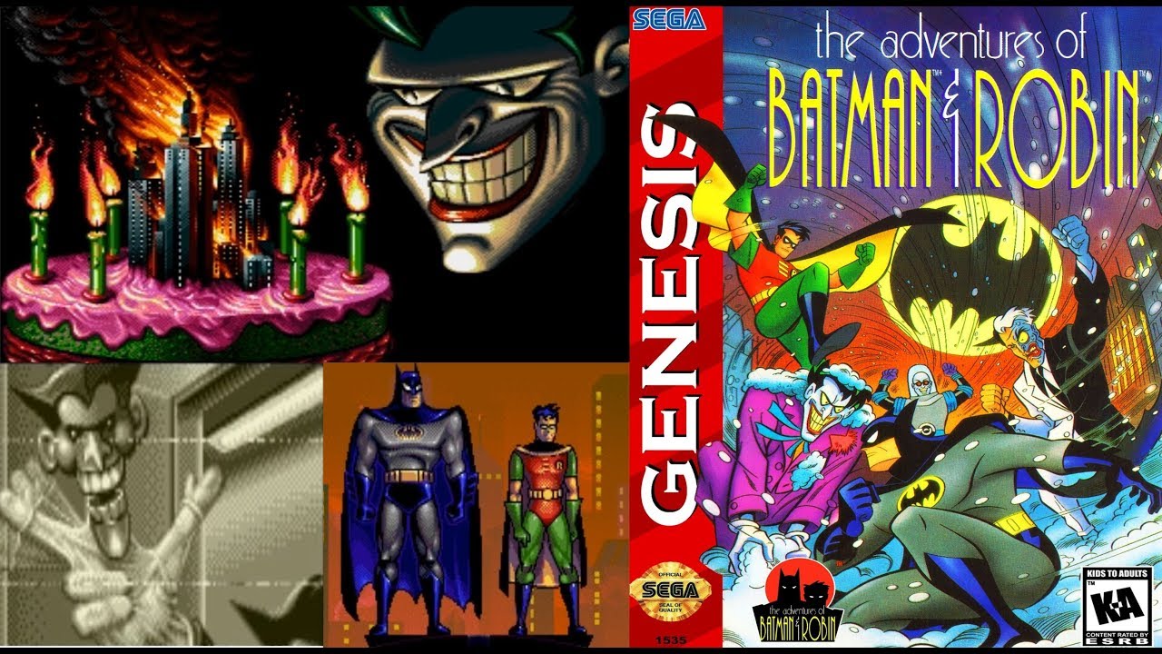 The Adventures of Batman & Robin (Sega Genesis) Review - Heavy Metal Gamer  Show - YouTube