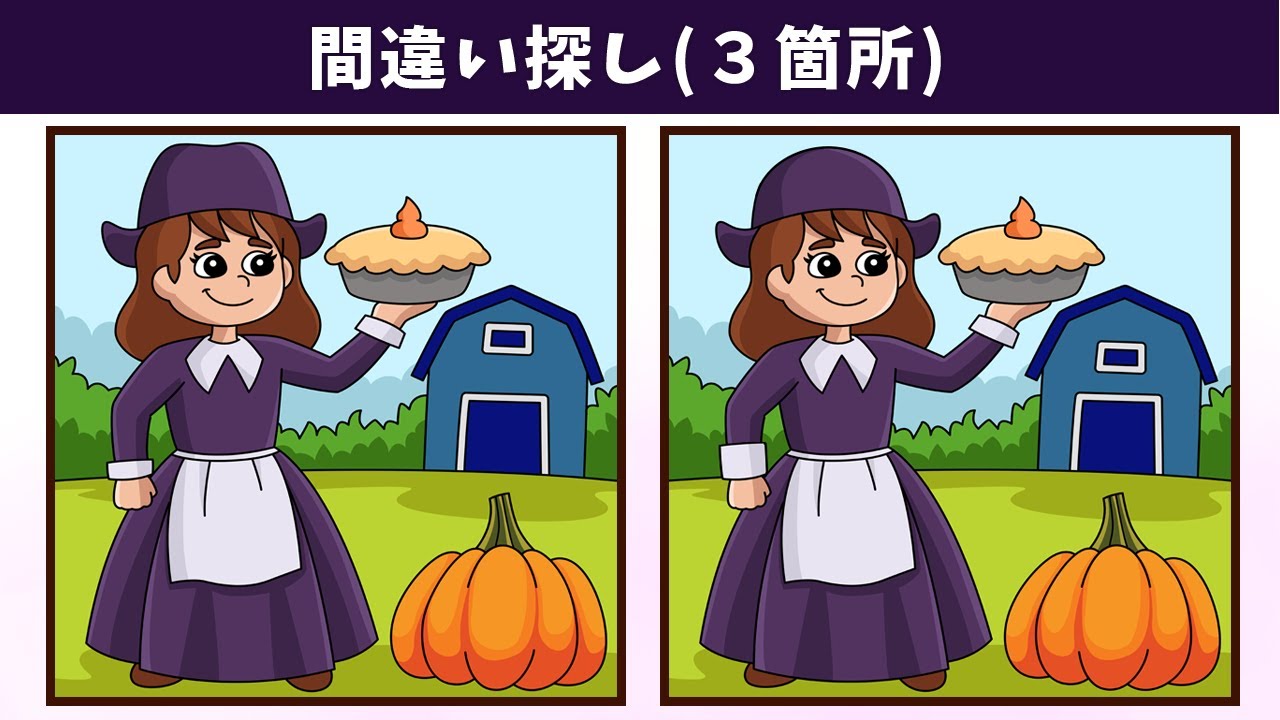 Найдите 3 отличия | Иллюстрация Версия 