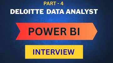 Deloitte Data Analyst Interview Except |Must Watch to Crack Power BI Interview #powerbiinterview