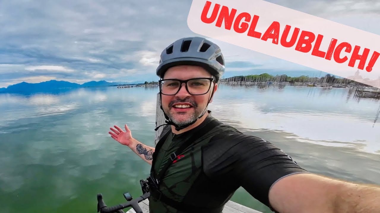 Mit dem Rennrad um den Chiemsee - Wunderschön!