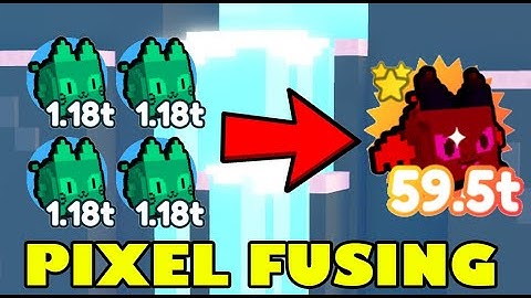 NEW *BEST* Fusing Methods! 8-Bit Pixel Fusing | Pet Simulator X