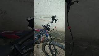 My Rockrider ST520 și far...💯 #rockrider #mtb #rockshox #cycling #shimano #reels #shrots #trending