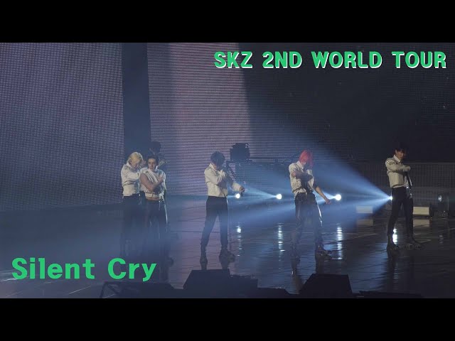 [4K fancam] SKZ 2ND WORLD TOUR Silent Cry by 사나오효오효 class=