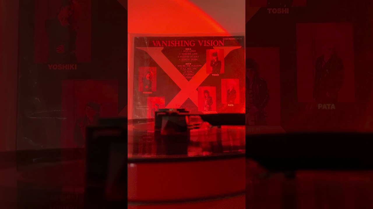 KURENAI (ENG VER.) : X JAPAN VANISHING VISION [Vinyl record] - YouTube
