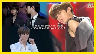 [X1김우석/SUB] Flash 섹시 모멘트 + 이를 지켜보는 엑스원(Feat. 참견러 김요한)  (Kim Wooseok Flash part compilation)