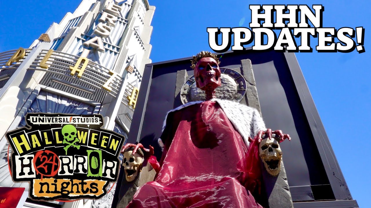 Halloween Horror Nights Decor! Universal Studios Hollywood! YouTube
