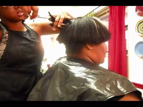 The "Shroom" Quick weave inspired by Fantasia - YouTube