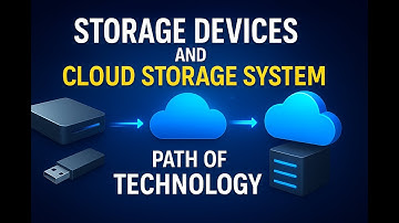 "Storage Devices & Cloud Storage Explained in Simple Words" | Path of Technology |