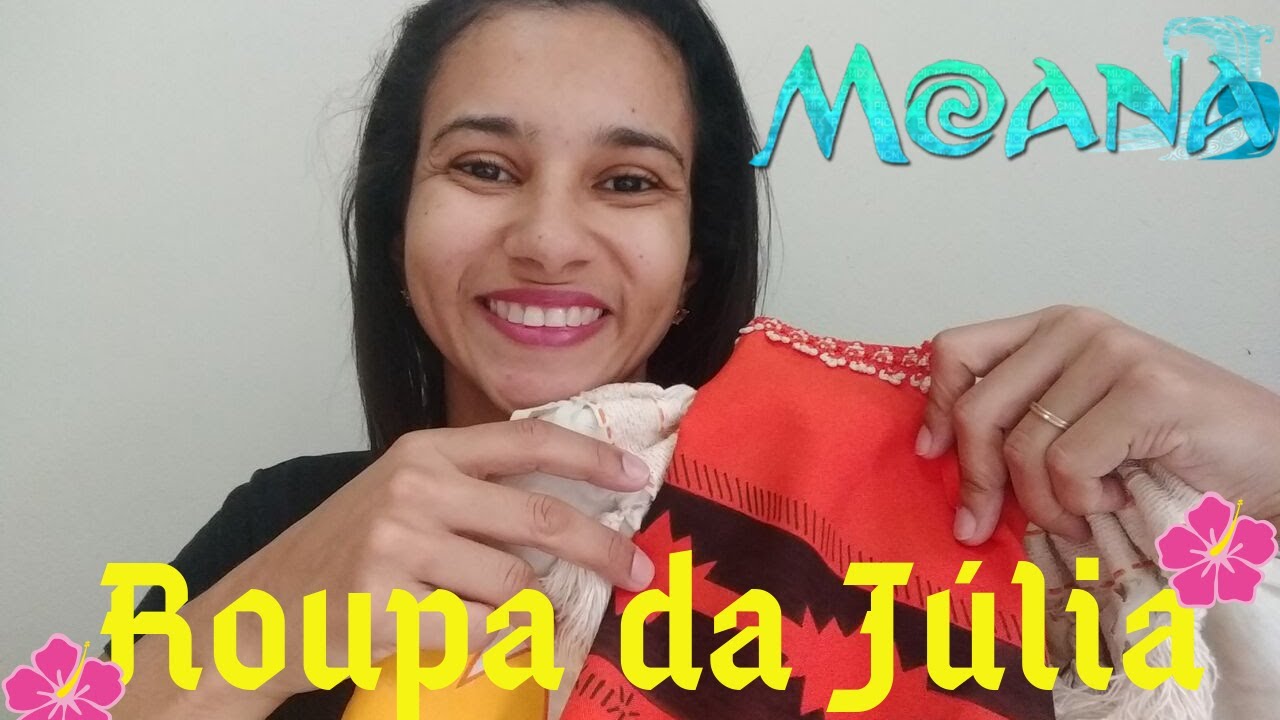 Como fazer Roupa da Moana de TNT, Diy com Sirléia Nogueira