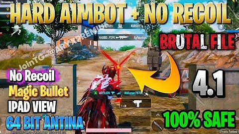 BGMI 4.1 AIMBOT OBB | BGMI 4.1 ANTINA | BGMI MAGIC BULLET CONFIG FILE [ 100% Safe No Ban ]