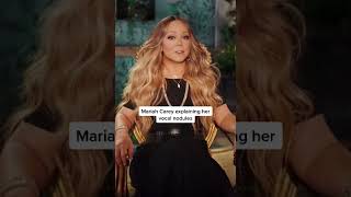 Mariah Carey explaining her vocal nodules on MasterClass 2022 #mariahcarey #singing cr:wlambily