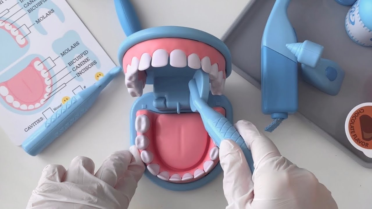 Toy ASMR No Talking Melissa And Doug Dentist Kit Toy asmr no talking melissa and doug dentist kit