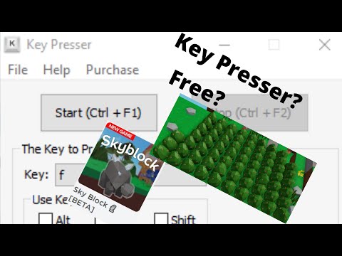 How To Get An Auto Key Presser Youtube - key presser for roblox