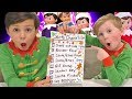 Elf on the Shelf Night Before Christmas Checklist 2018