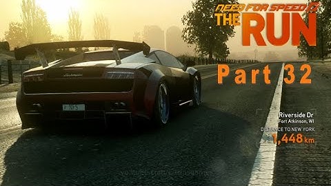 Need For Speed The Run Part 32 - Riverside Drive | Gameplay PC | No Commentary