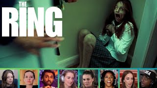 Reactors Reacting to I SAW HER FACE | The Ring (2002) mix reaction