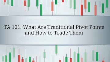 TA 101. What Are Traditional Pivot Points and How to Trade Them (TradingView)