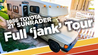 Full 'Before Picture' Walk-through Tour of Fozzie: A 1986 Toyota Sunrader Full 'Before Picture' Walk-through Tour of Fozzie: A 1986 Toyota Sunrader