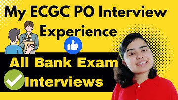 ECGC PO 2022 Interview Experience | Shivani keswani