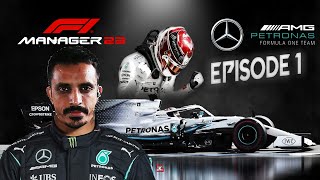 Mercedes Career Mode - F1 23 Manager Deluxe Edition - Ep 1