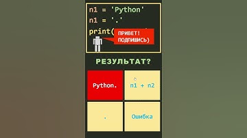Проверь Уровень Знания Python Тест Запутанный Код #shorts