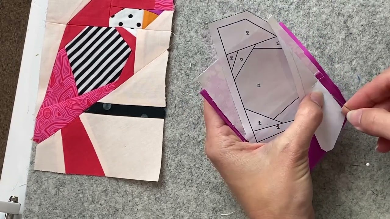 Foundation Paper Piecing (FPP) with Freezer Paper — Video Tutorial /  Mini-Class – whole circle studio