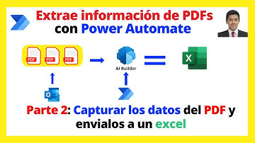 Extraer info de PDFs - Parte 2: Captura datos de PDFs y guardalos en un excel con Power Automate
