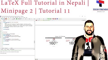 LaTeX Full Tutorial in Nepali | Minipage in LaTeX document | Part 2 | Tutorial 11