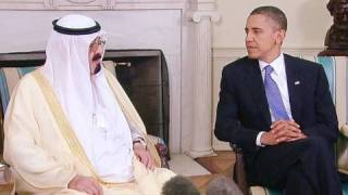 President Obama & King Adbullah Meet at the White House