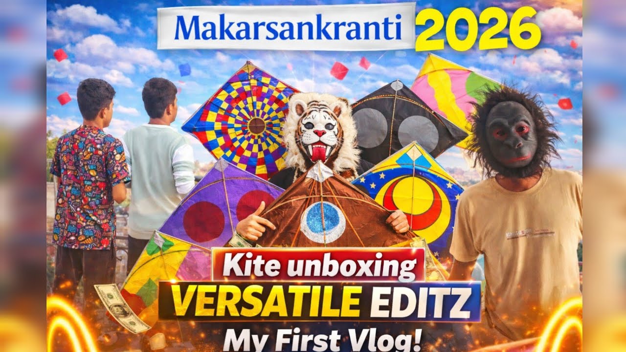 Kite Unboxing Part 1 ✨🪁 ll Designer kites ll kite lover ll Makarsankranti vlog || first vlog 