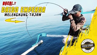 Strike beruntun kakap merah dengan ultralight jigging