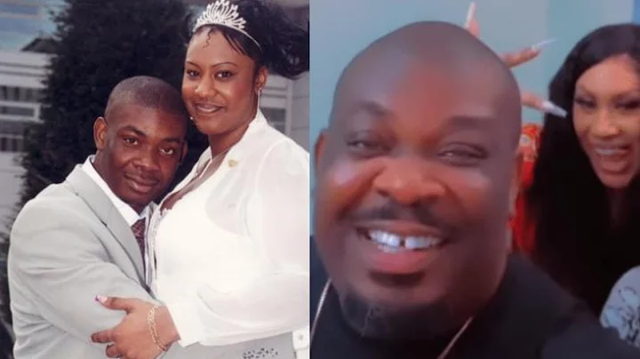 Don Jazzy reunites with ex-wife Michelle Jackson i...