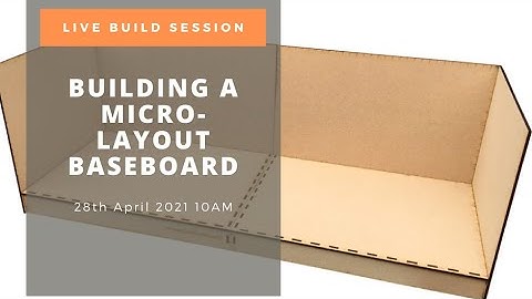 Building A Micro-Layout Baseboard