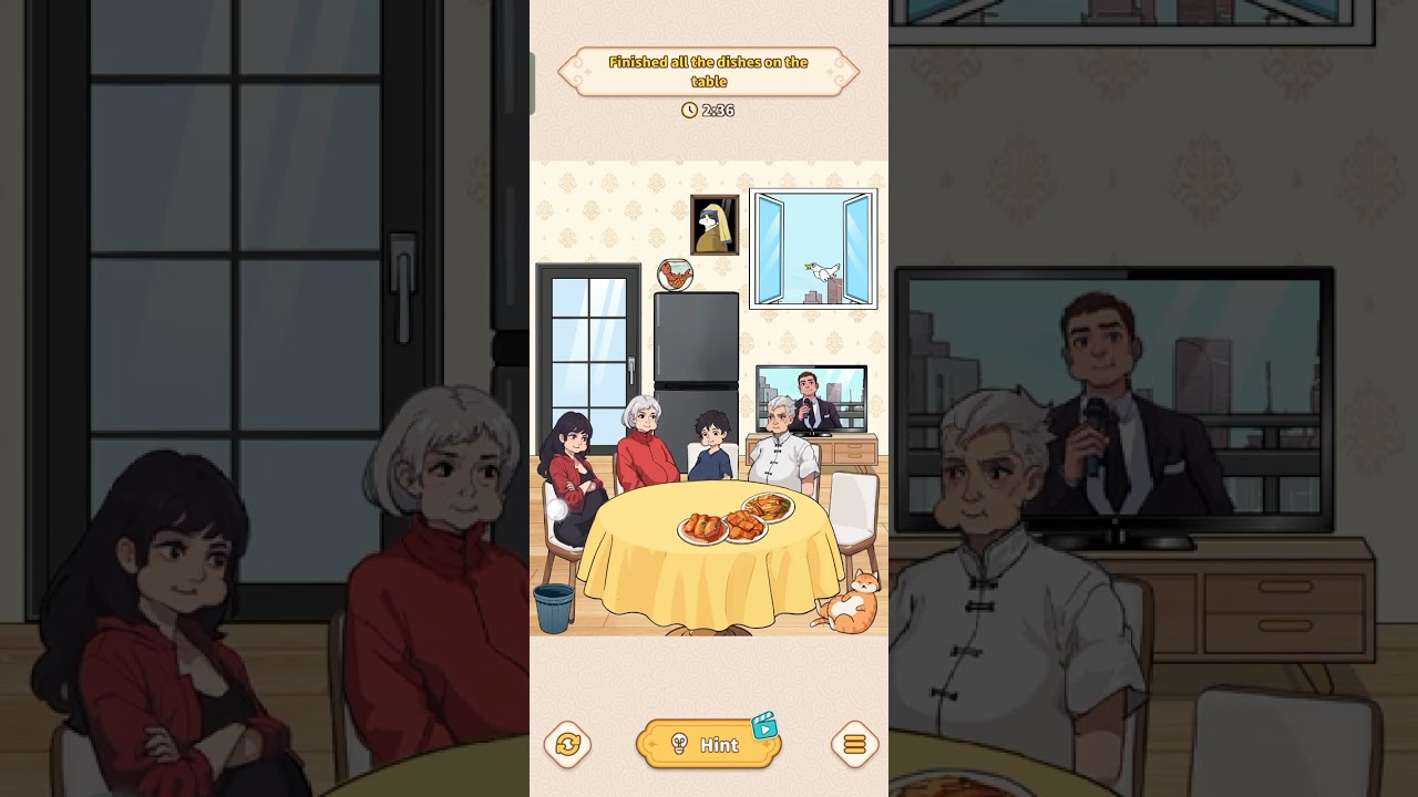 Brain Puzzle Tricky Quest Level 18 leftover slayer finished All the dishes on the table