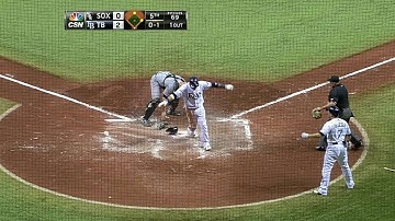 CWS@TB: Zobrist knocks in Escobar with an RBI single