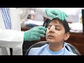 Removing a Nasal Splint on the 7th Day After Rhinoplasty